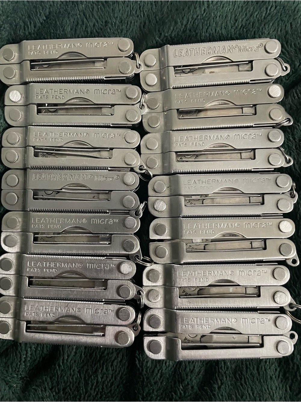 Leatherman Micra Stainless Steel Keychain Multi-Tool - Silver